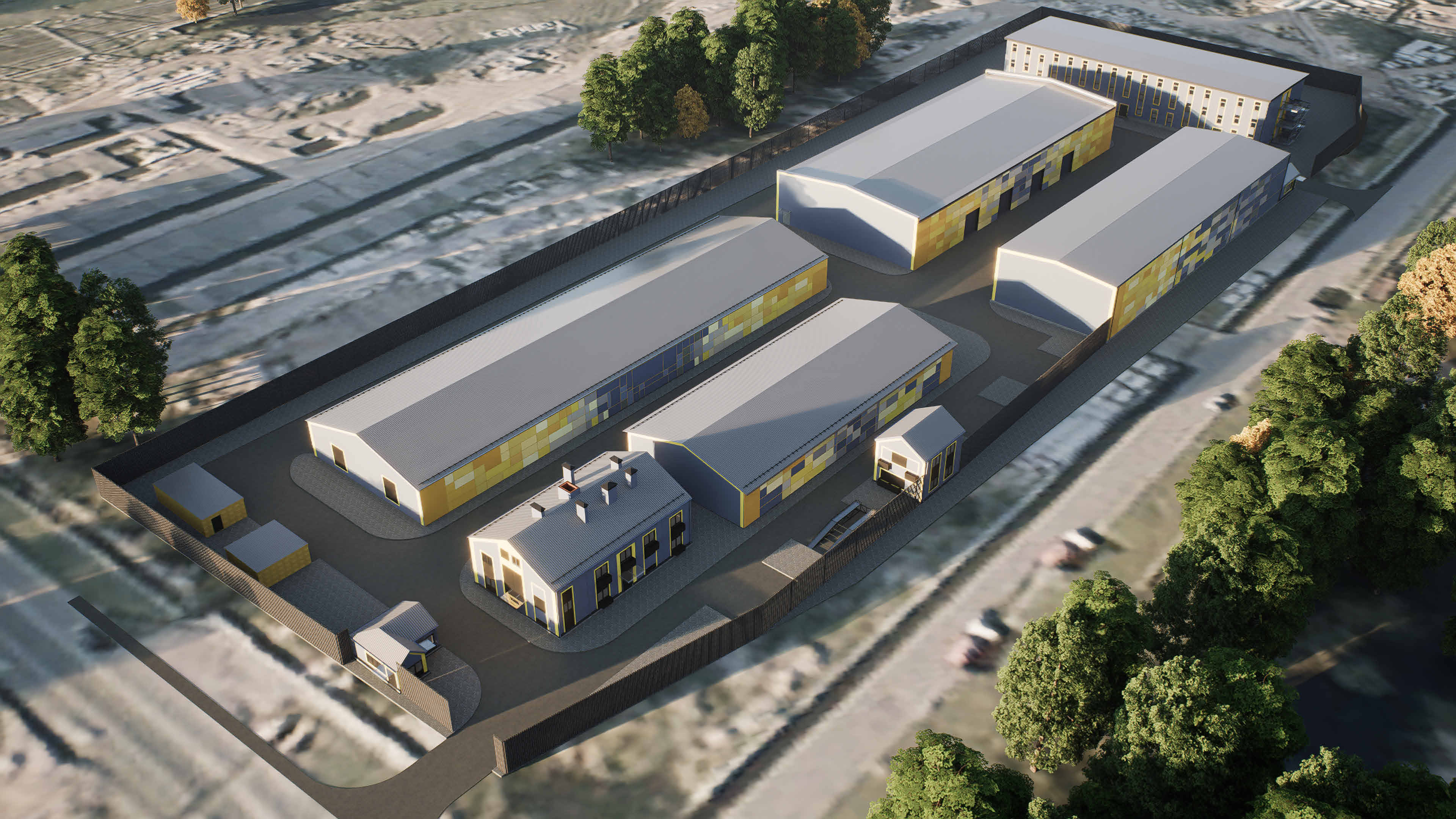 База ГБУ «Жилищник района Бирюлево Восточное», ул. Бакинская, вл. 32